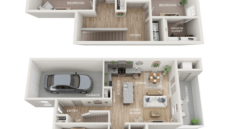 D2TH Floor Plan