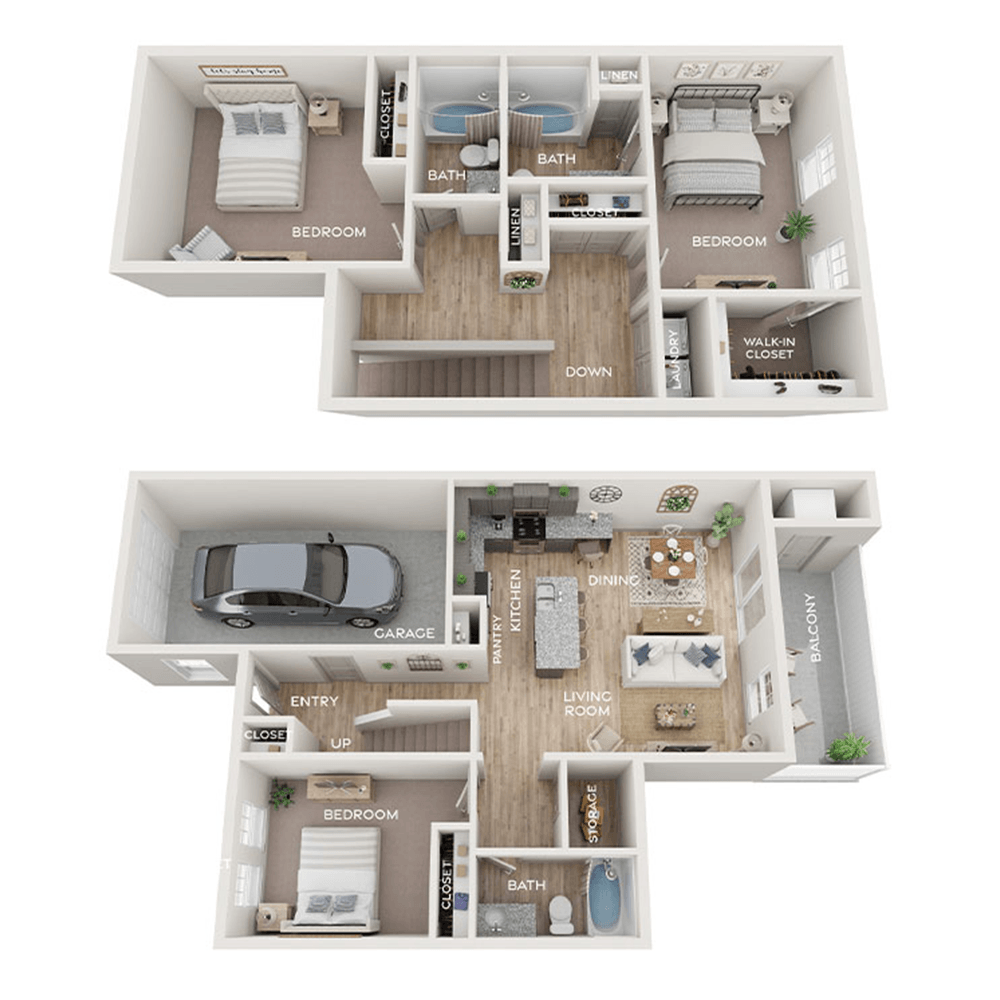 D2TH Floor Plan