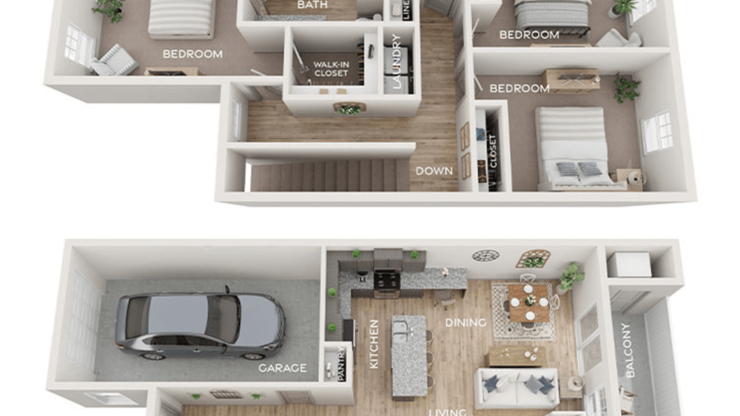 D1TH Floor Plan
