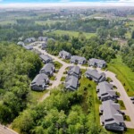 aeriel view of complex