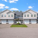 front view of townhomes